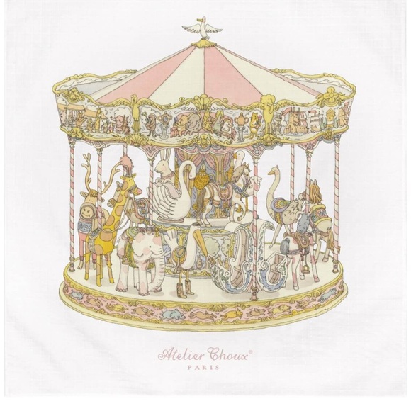 Atelier Choux Kids Carousel Blanket - Multicolor - Picture 3 of 3